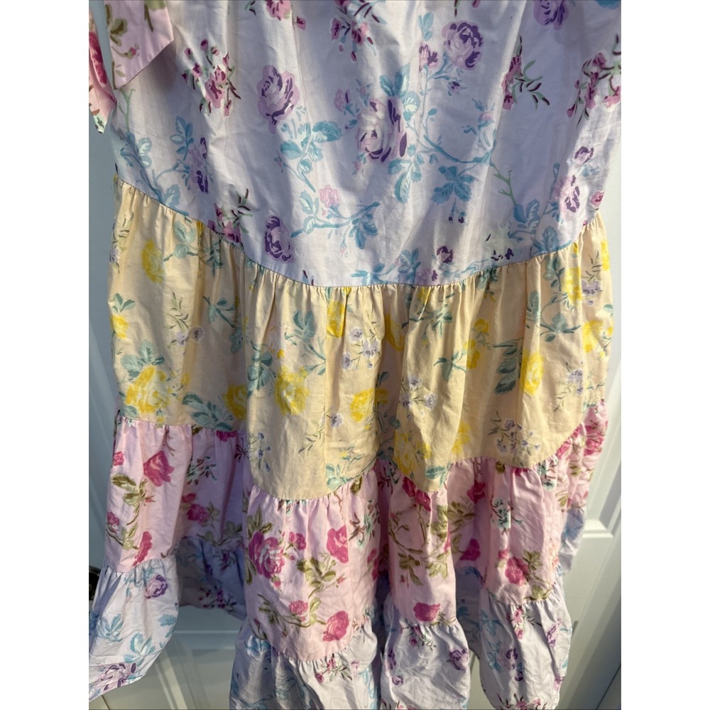 Love Shack Fancy x Target Dress Size XS Jeanne Tiered Ruffle Tie Babydoll - Picture 6 of 13